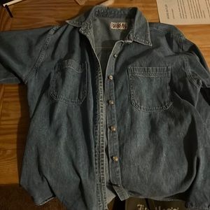 Billbass Jeans jean jacket Medium.